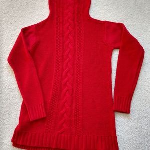 Chaps Red Turtleneck Sweater